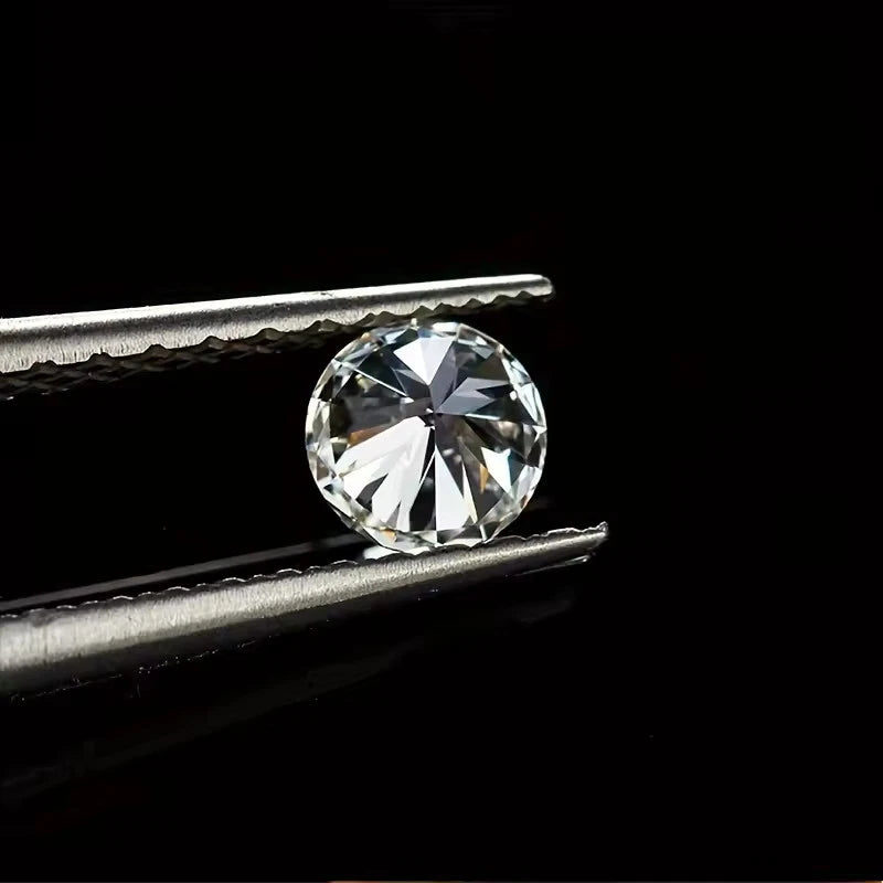 D Color VVS1 Loose Moissanite Melee Stones – 0.7mm–5mm, All Sizes