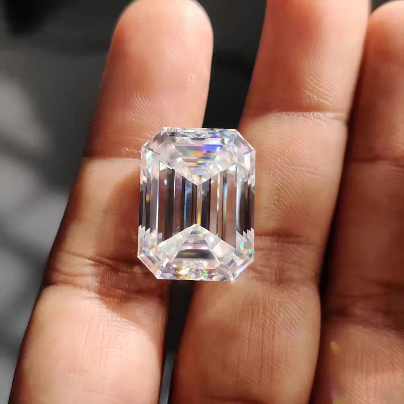 Moissanite Loose Stone D Color VVS1 GRA Certified 3mm-14mm 0.1CT-10CT - All Shapes